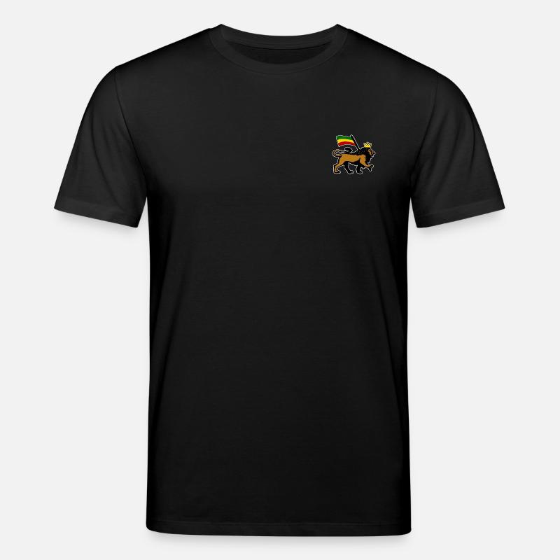 Lion Reggae - Stanley/Stella Unisex Bio-T-Shirt CREATOR  - Schwarz