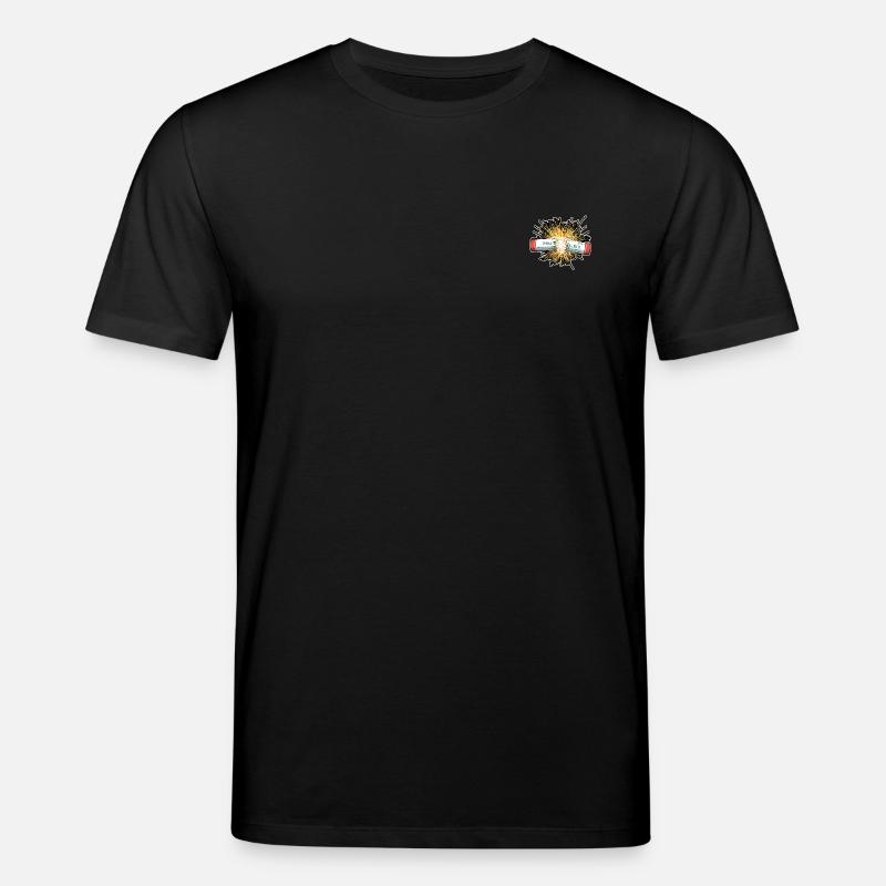 Firecracker Pyro - Stanley/Stella CREATOR Unisex Organic T-Shirt - black