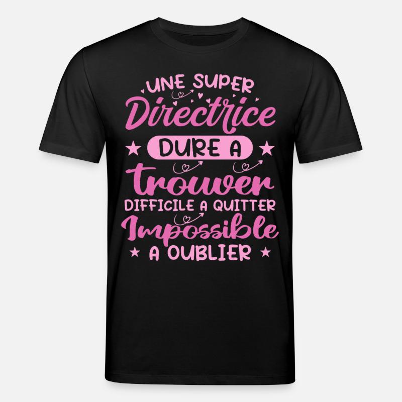 Ein Super-Regisseur - Hauptgeschenk - Stanley/Stella Unisex Bio-T-Shirt CREATOR  - Schwarz