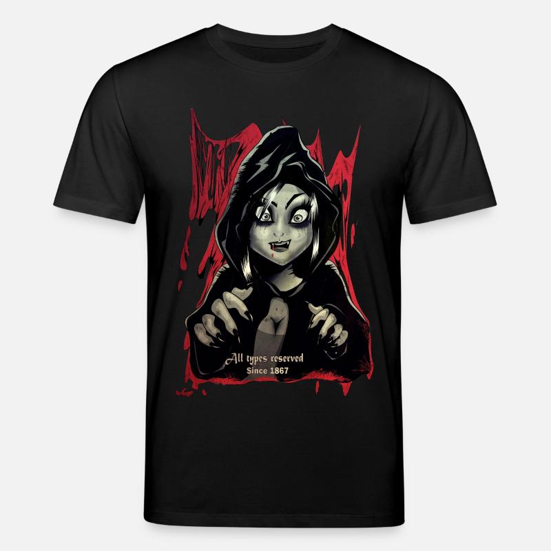 2 Vampire - Stanley/Stella Unisex Bio-T-Shirt CREATOR  - Schwarz