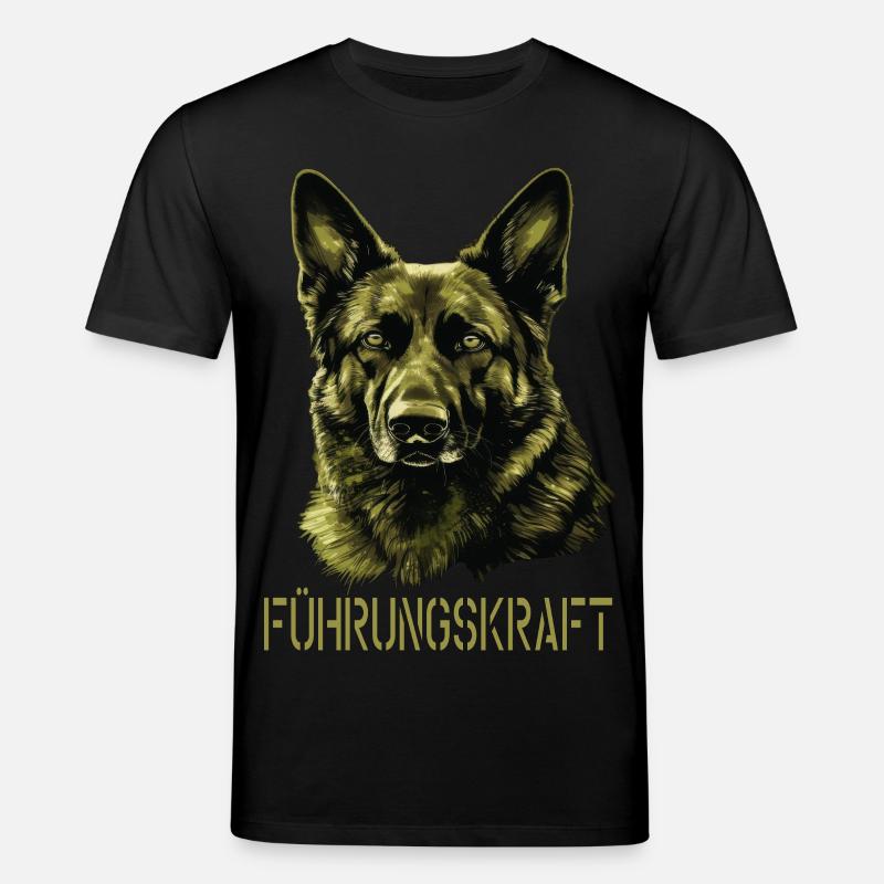 German Shepherd Executive German Shepherd - Stanley/Stella CREATOR Unisex Organic T-Shirt - black
