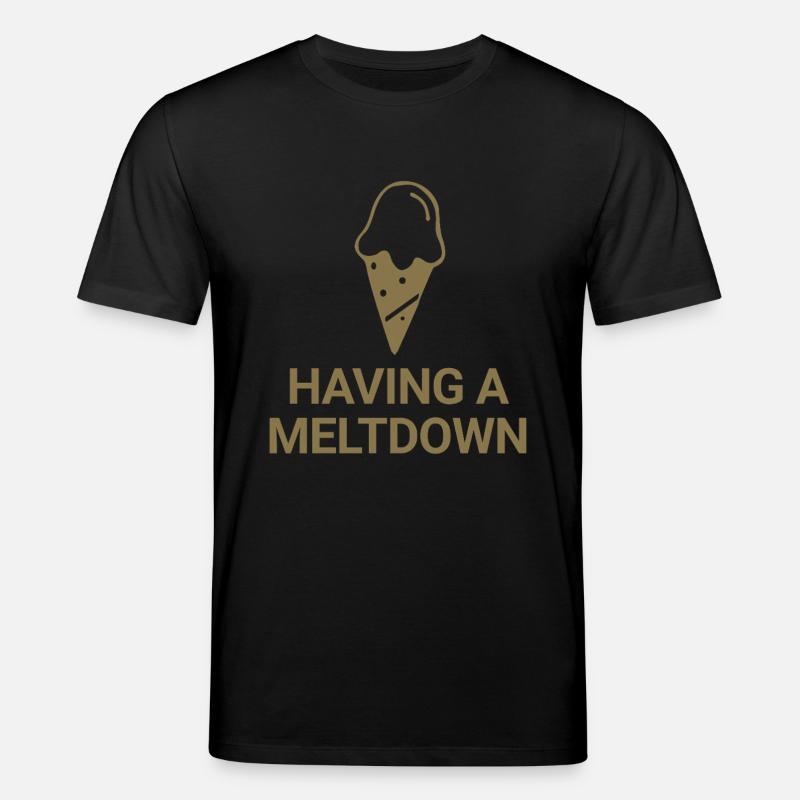Having a meltdown - Stanley/Stella Unisex Bio-T-Shirt CREATOR  - Schwarz