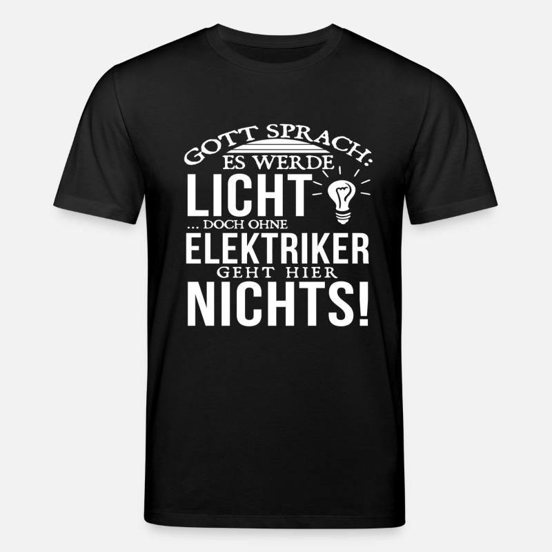 Elektriker - Beruf - Stanley/Stella Unisex Bio-T-Shirt CREATOR  - Schwarz