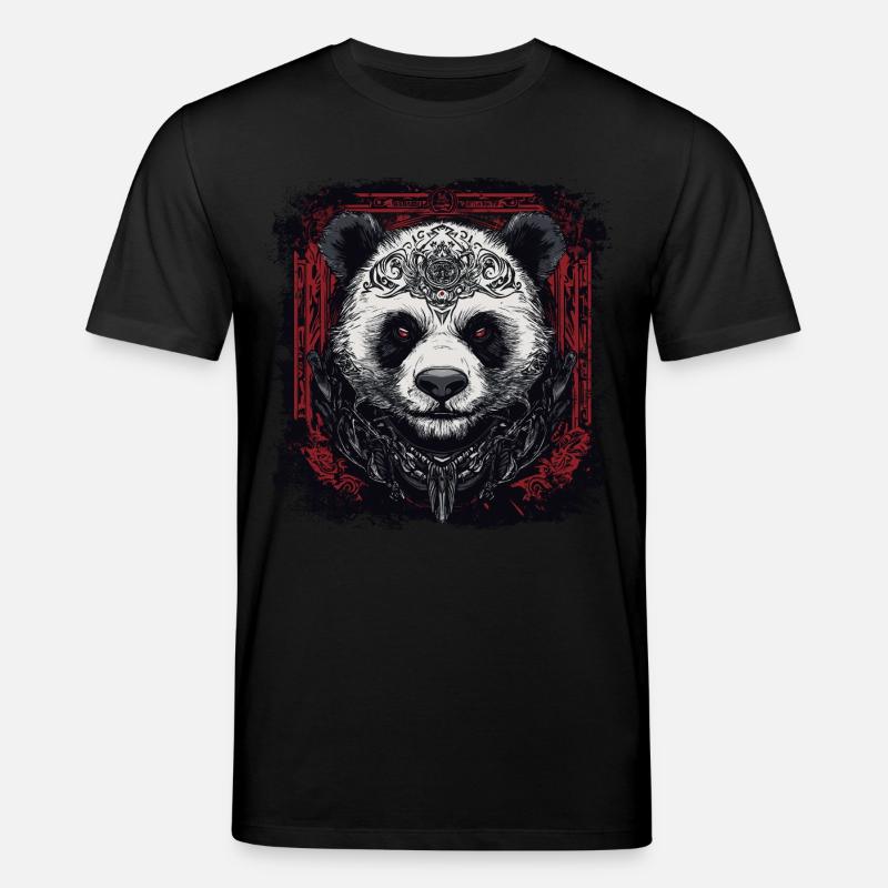 Cool Panda - T-shirt bio CREATOR Stanley/Stella Unisexe - noir