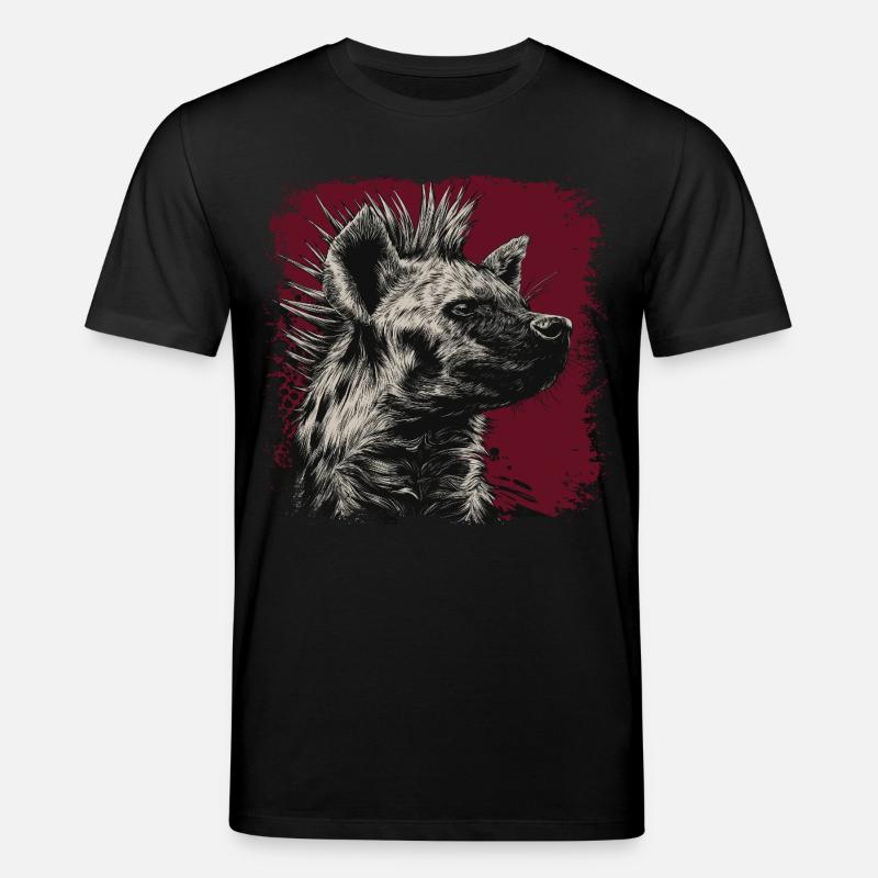 Punkrock Hyäne - Stanley/Stella Unisex Bio-T-Shirt CREATOR  - Schwarz