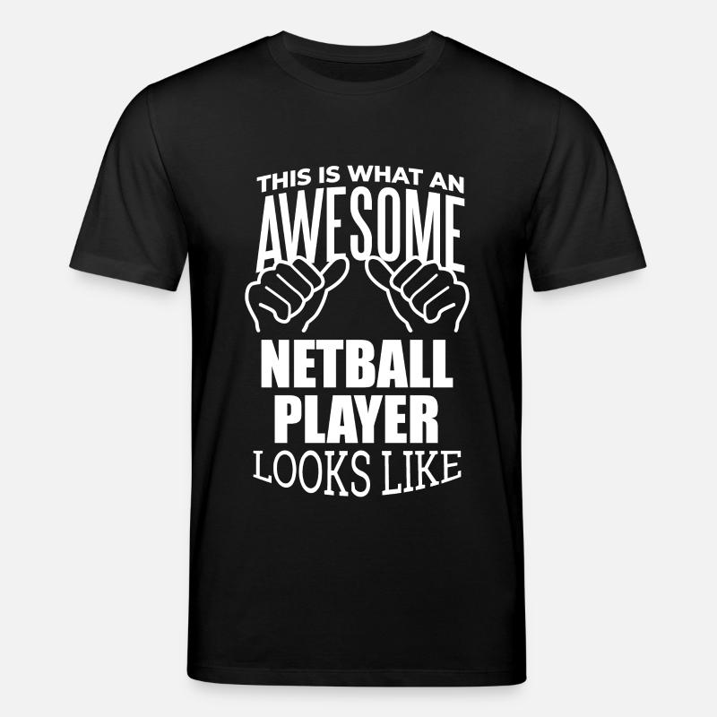 Netball - T-shirt bio CREATOR Stanley/Stella Unisexe - noir
