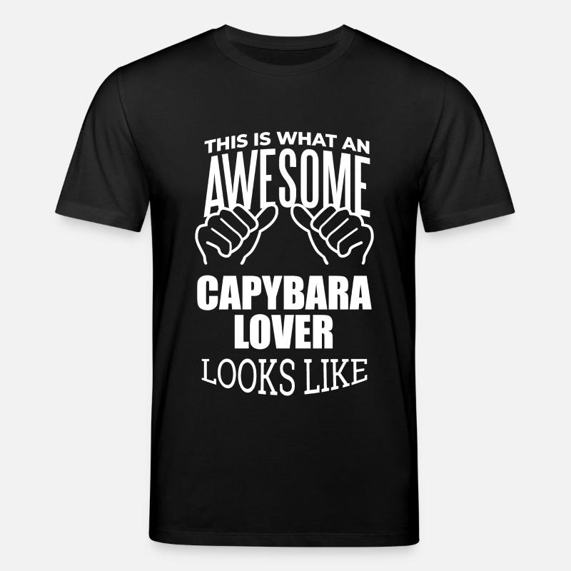 Capybara - Stanley/Stella Unisex Bio-T-Shirt CREATOR  - Schwarz