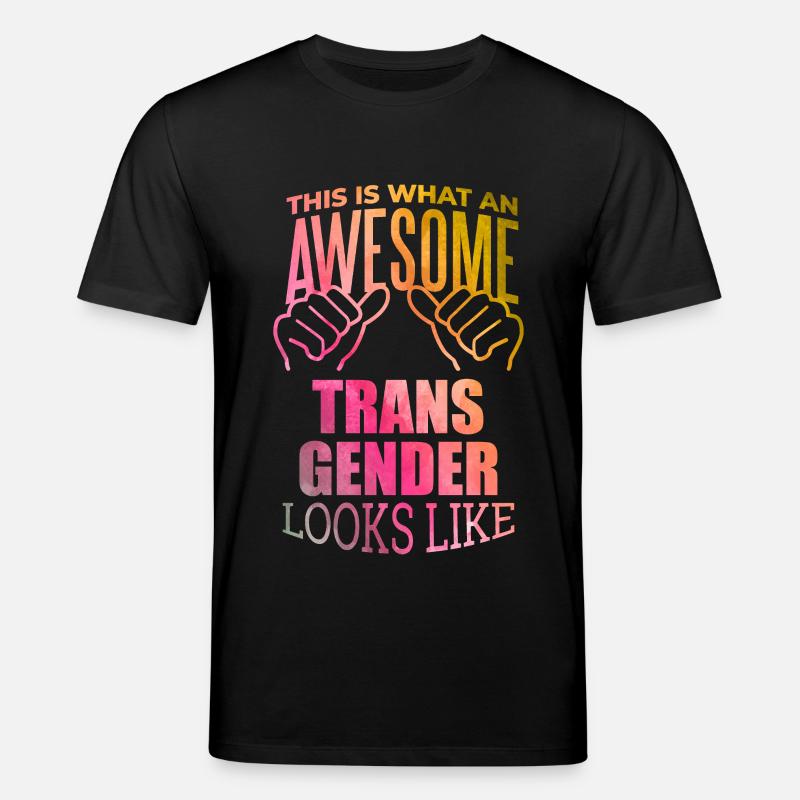 Transgender - Stanley/Stella Unisex Bio-T-Shirt CREATOR  - Schwarz