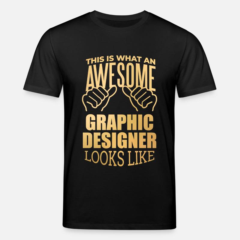 Grafiker - Stanley/Stella Unisex Bio-T-Shirt CREATOR  - Schwarz