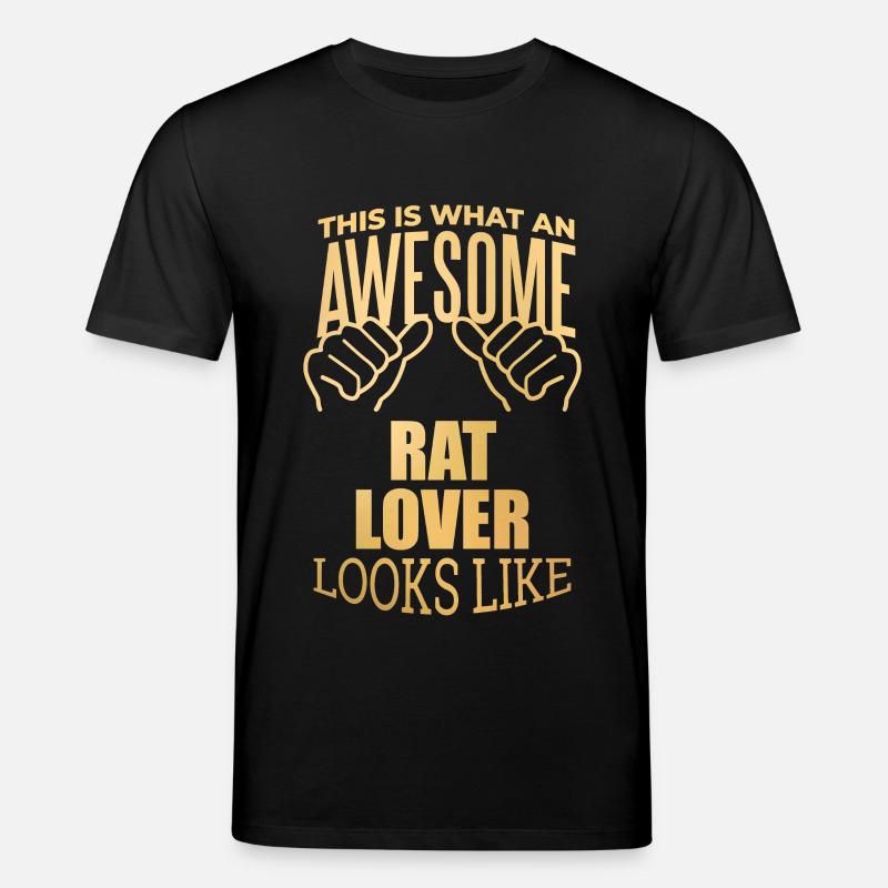 Ratte - Stanley/Stella Unisex Bio-T-Shirt CREATOR  - Schwarz