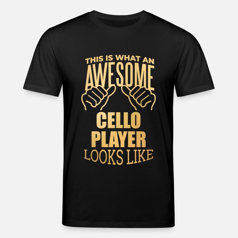violoncelle - T-shirt bio CREATOR Stanley/Stella Unisexe - noir