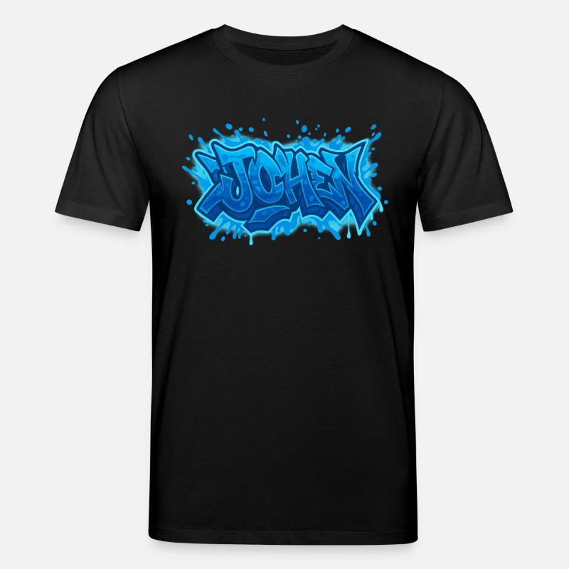 Graffiti JOHEN Name Gift Ideal Printable - Stanley/Stella CREATOR Unisex Organic T-Shirt - black