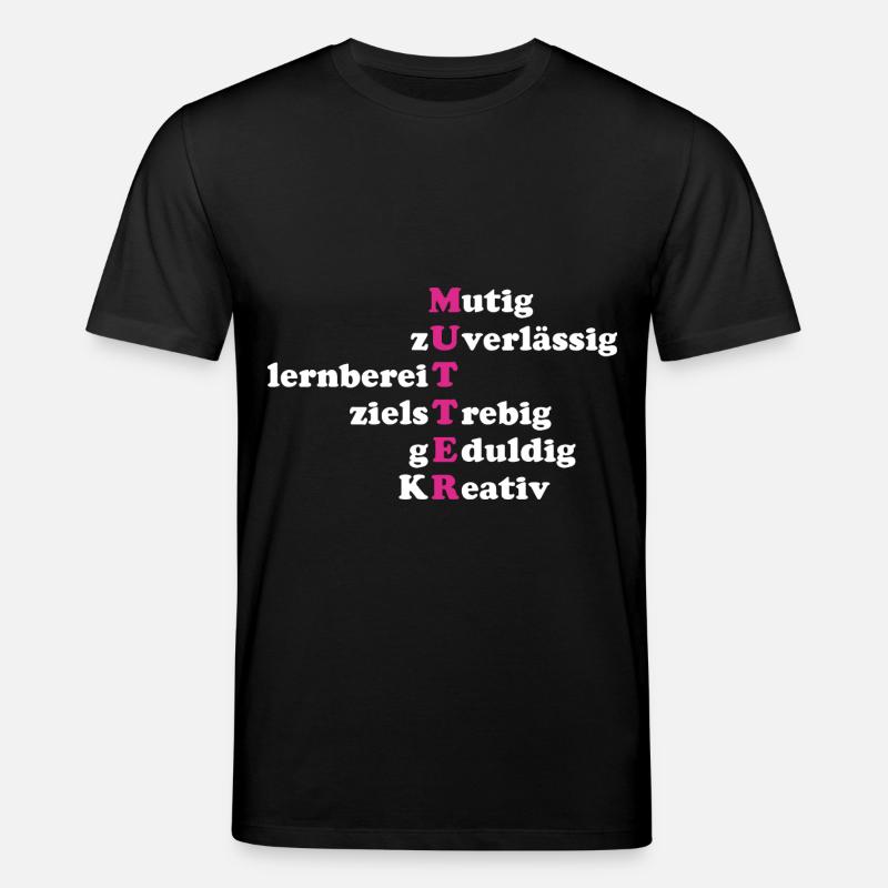 Mutter Eigenschaften - Stanley/Stella Unisex Bio-T-Shirt CREATOR  - Schwarz