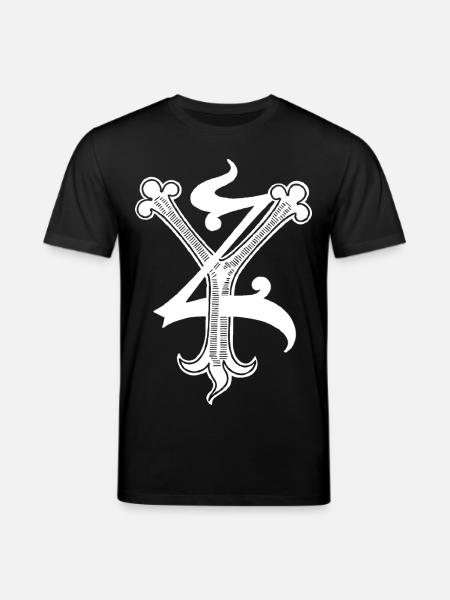 Letters YZ Rapp art - Stanley/Stella CREATOR Unisex Organic T-Shirt - black