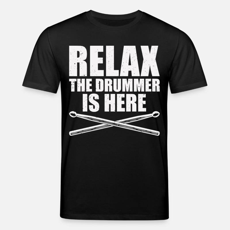 Drummer - Stanley/Stella Unisex Bio-T-Shirt CREATOR  - Schwarz