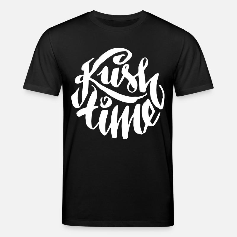 Kush time - Stanley/Stella Unisex Bio-T-Shirt CREATOR  - Schwarz