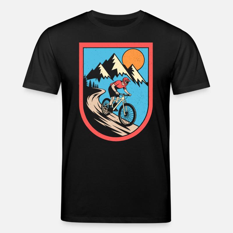 VTT Vélo Cyclisme - T-shirt bio CREATOR Stanley/Stella Unisexe - noir