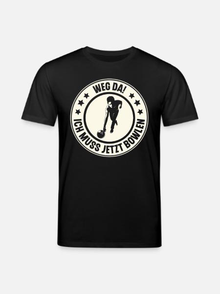 Bowling - Stanley/Stella Unisex Bio-T-Shirt CREATOR  - Schwarz
