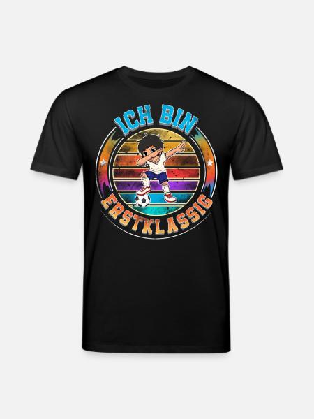 Ich Bin Erstklassig Einschulung - Stanley/Stella Unisex Bio-T-Shirt CREATOR  - Schwarz