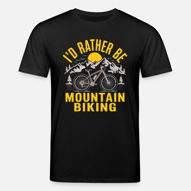 VTT Vélo Cyclisme - T-shirt bio CREATOR Stanley/Stella Unisexe - noir