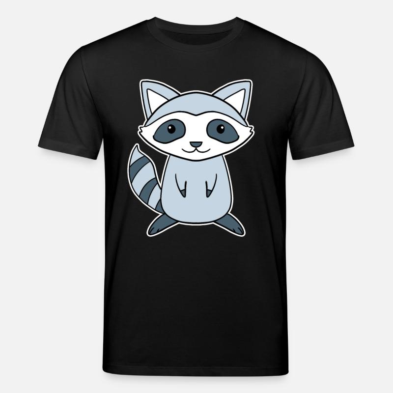 Raton laveur - T-shirt bio CREATOR Stanley/Stella Unisexe - noir