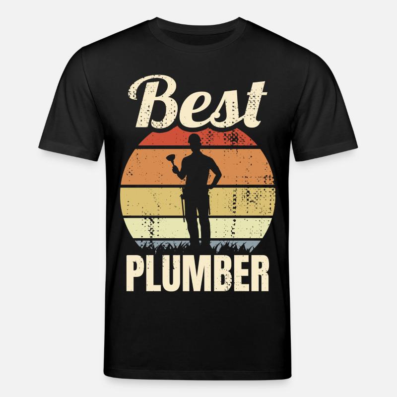 Bester Klempner - Stanley/Stella Unisex Bio-T-Shirt CREATOR  - Schwarz