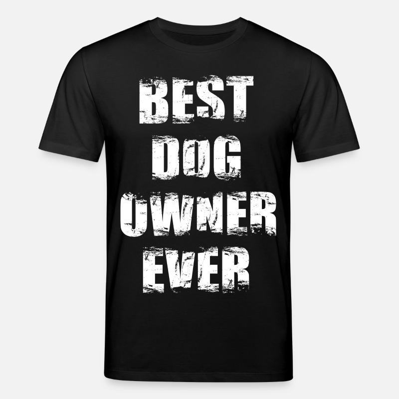 Bester Hundehalter - Stanley/Stella Unisex Bio-T-Shirt CREATOR  - Schwarz