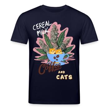 Cereal Milk C&C - Stanley/Stella CREATOR Unisex Organic T-Shirt - navy - Front