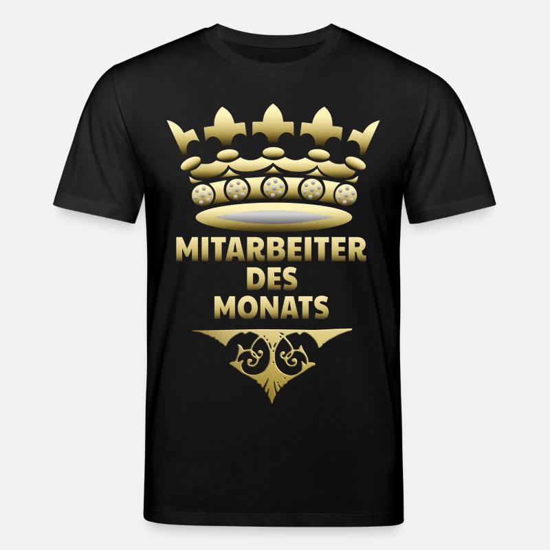 Mitarbeiter des Monats - Stanley/Stella Unisex Bio-T-Shirt CREATOR  - Schwarz