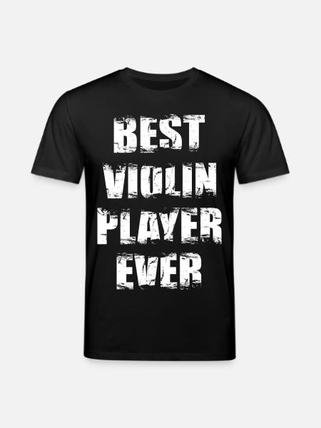 Best violinist of all time - Stanley/Stella CREATOR Unisex Organic T-Shirt - black