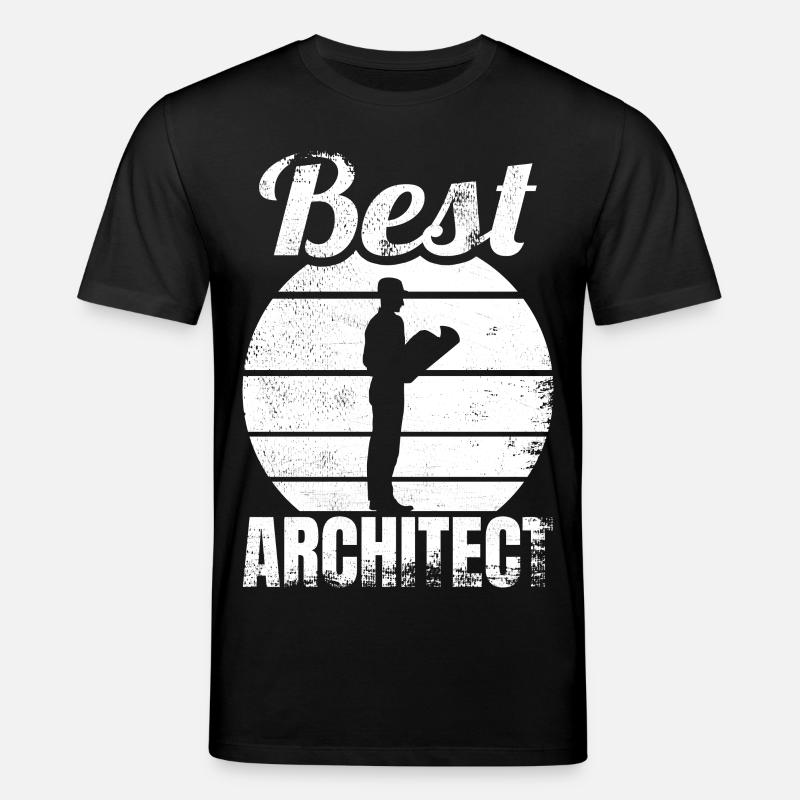 Meilleur architecte - T-shirt bio CREATOR Stanley/Stella Unisexe - noir