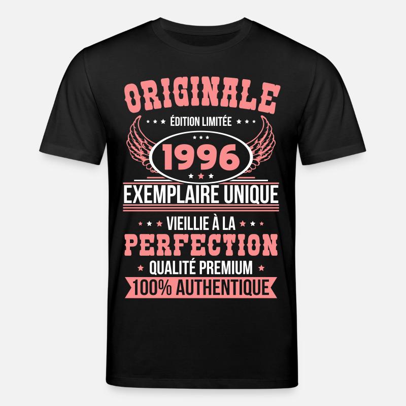 1996 – Unique example – Premium quality - Stanley/Stella CREATOR Unisex Organic T-Shirt - black