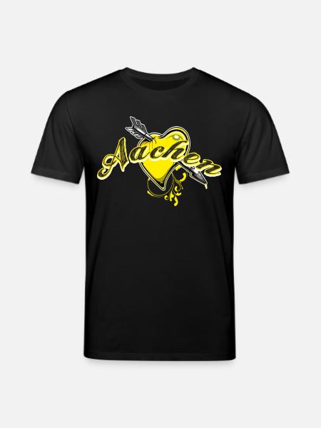 aachen - Stanley/Stella CREATOR Unisex Organic T-Shirt - black