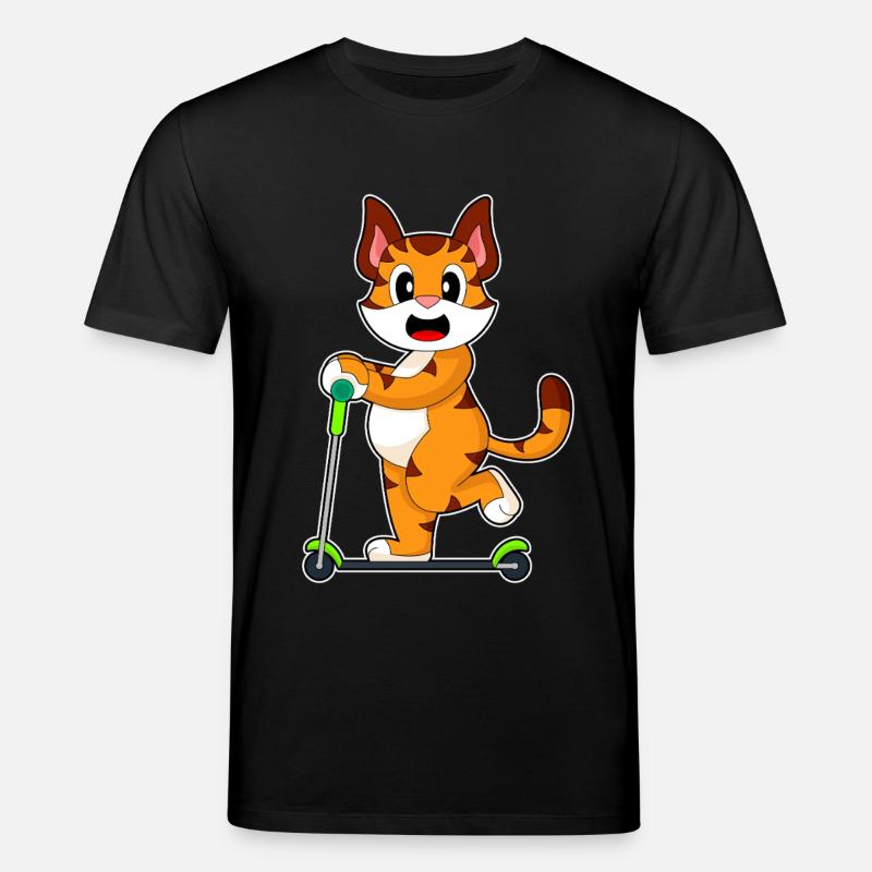 Trottinette Tiger - T-shirt bio CREATOR Stanley/Stella Unisexe - noir