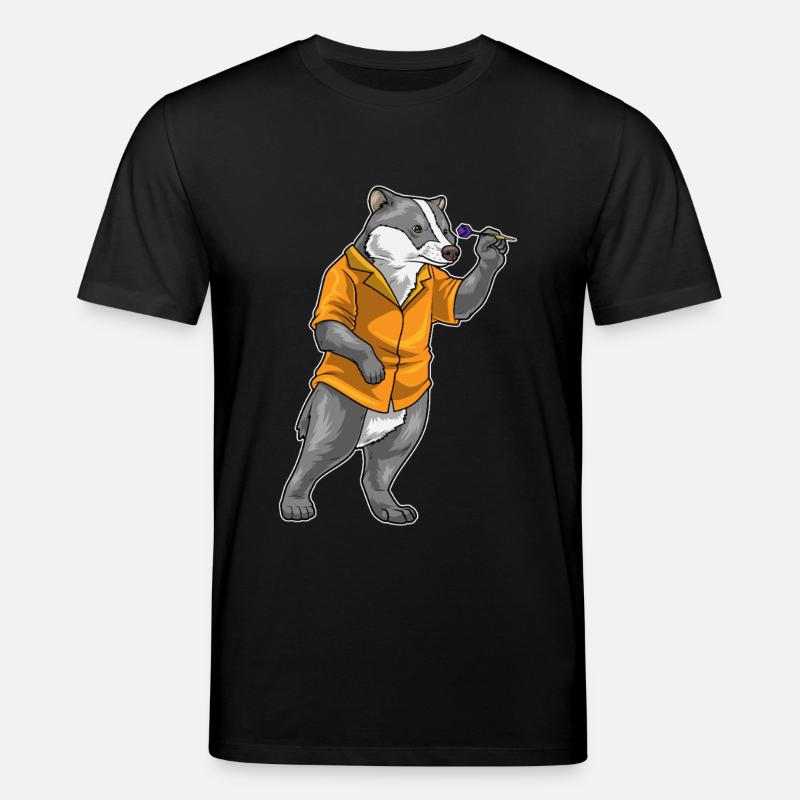Badger Dart Dart - Stanley/Stella CREATOR Unisex Organic T-Shirt - black