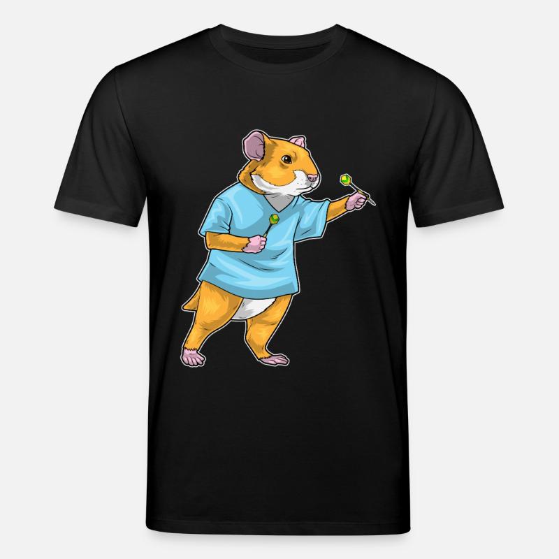 Fléchette de hamster Dartpfeil - T-shirt bio CREATOR Stanley/Stella Unisexe - noir