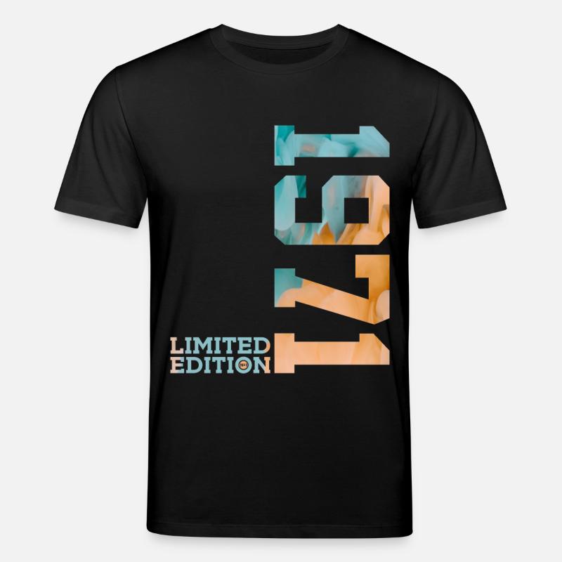55E ANNIVERSAIRE ÉDITION LIMITÉE 1971 - T-shirt bio CREATOR Stanley/Stella Unisexe - noir
