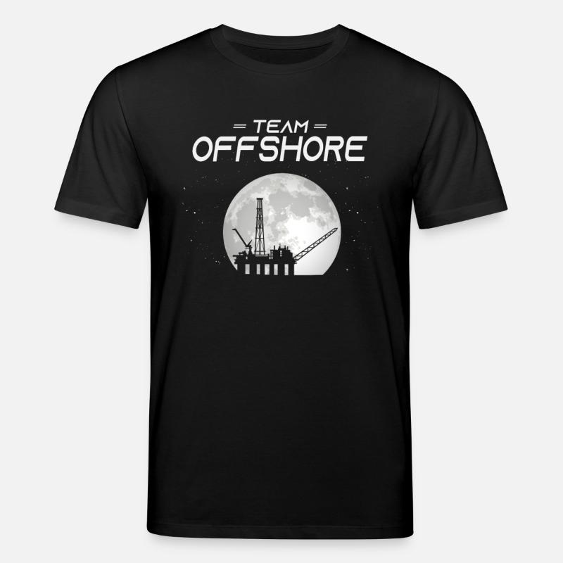 Team Off Shore - Stanley/Stella CREATOR Unisex Organic T-Shirt - black