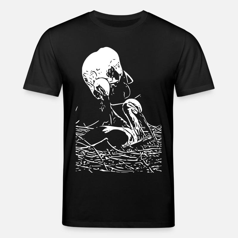 Storch - Stanley/Stella Unisex Bio-T-Shirt CREATOR  - Schwarz