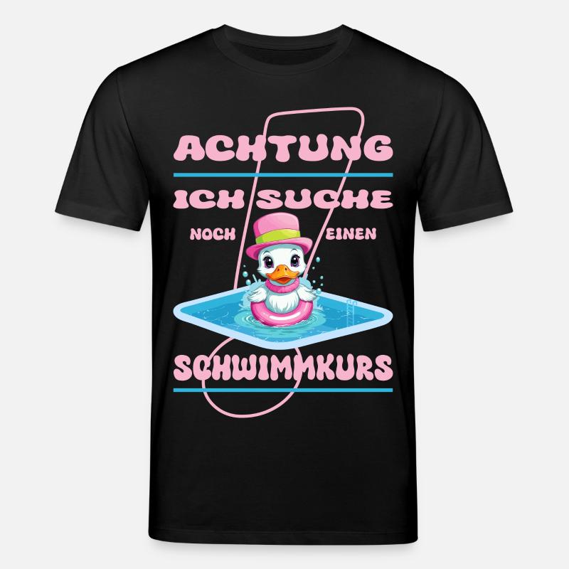 Mignon canard non-nageur - T-shirt bio CREATOR Stanley/Stella Unisexe - noir