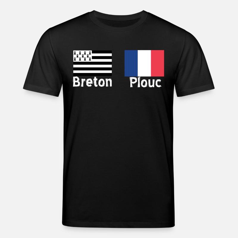 Breton plouc 22 - T-shirt bio CREATOR Stanley/Stella Unisexe - noir