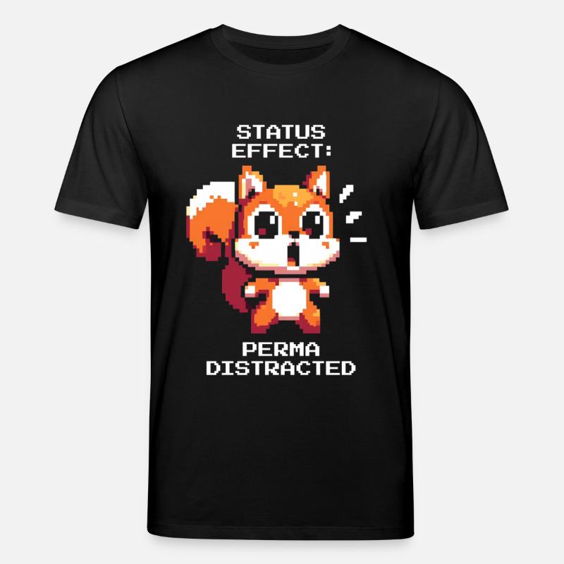 Ablenkungsstatus: Dauerhaft | ADHS Reizchaos - Stanley/Stella Unisex Bio-T-Shirt CREATOR  - Schwarz