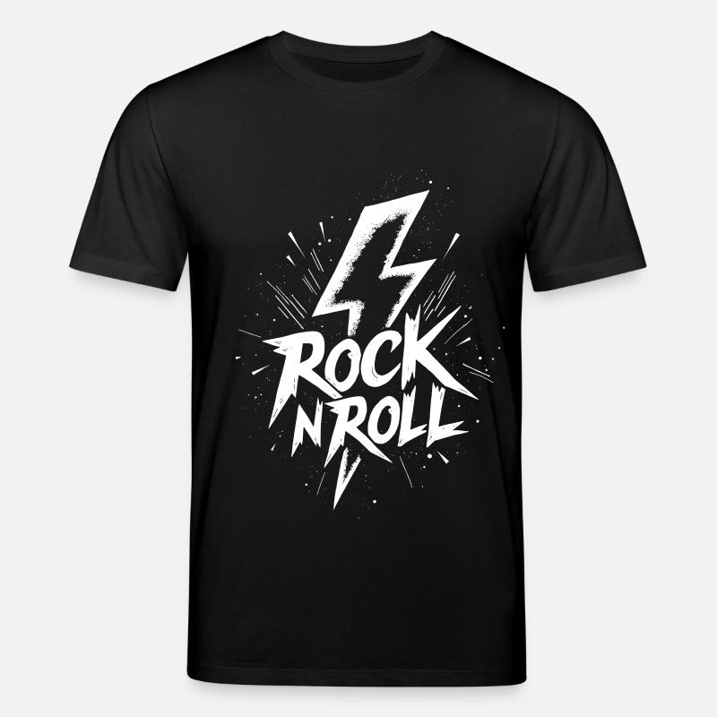 Rock 'n' Roll Blitz - Stanley/Stella CREATOR Unisex Organic T-Shirt - black