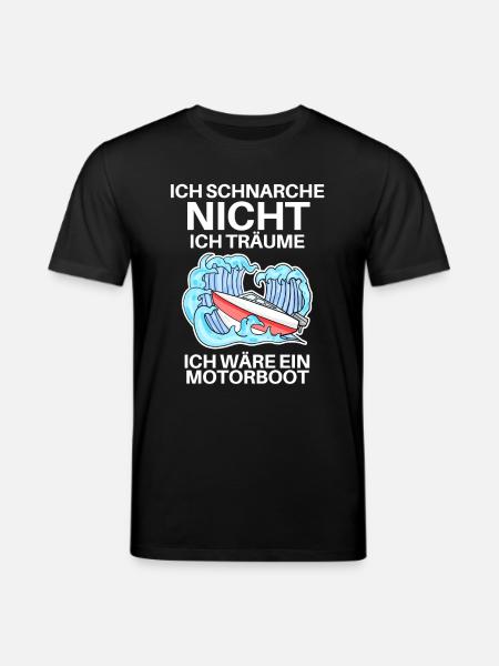 Motorboot Boote Boot - Stanley/Stella Unisex Bio-T-Shirt CREATOR - Schwarz