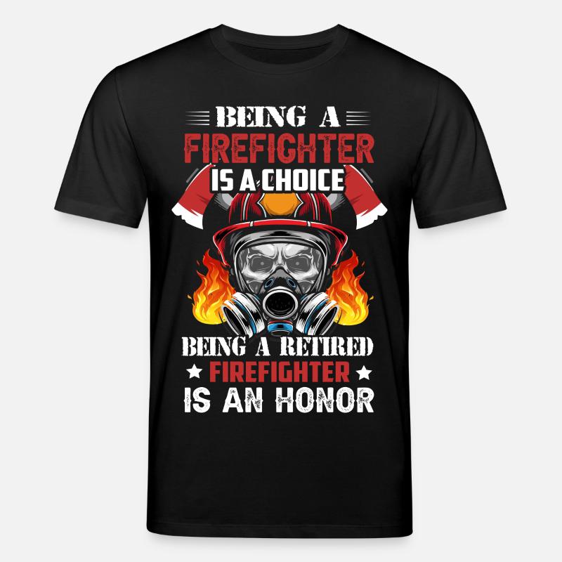 Feuerwehr - Stanley/Stella Unisex Bio-T-Shirt CREATOR  - Schwarz
