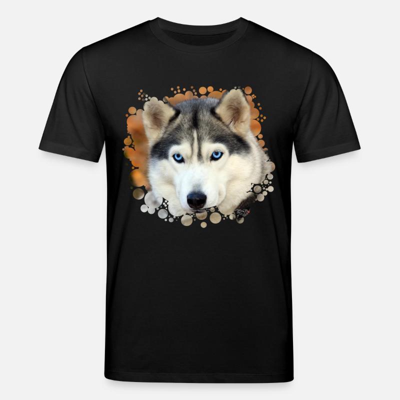 Husky - Stanley/Stella Unisex Bio-T-Shirt CREATOR  - Schwarz