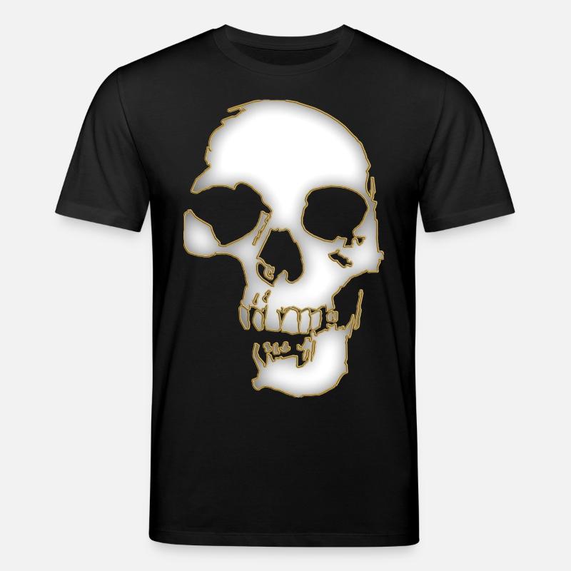 Skull 3 - Stanley/Stella CREATOR Unisex Organic T-Shirt - black