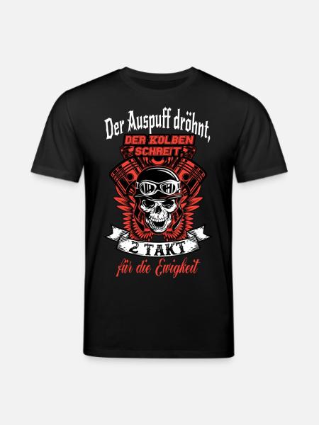 der Auspuff - Stanley/Stella Unisex Bio-T-Shirt CREATOR - Schwarz