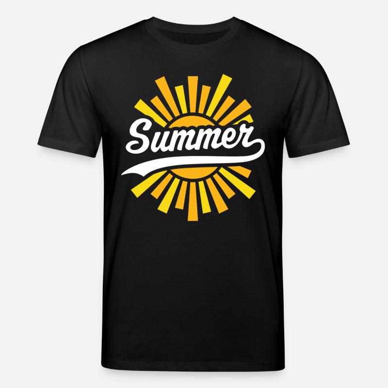 Sommersonne - Stanley/Stella Unisex Bio-T-Shirt CREATOR  - Schwarz