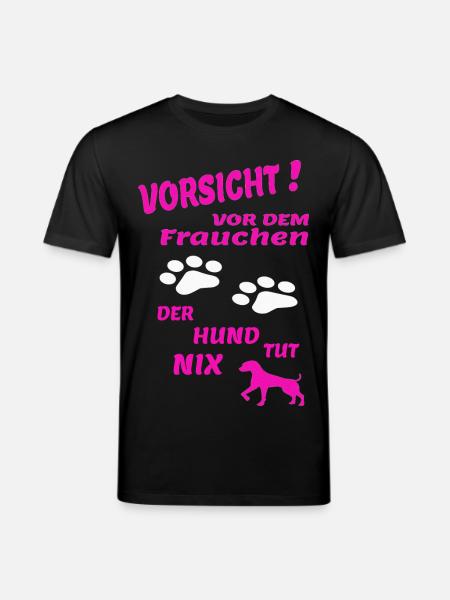 Hund Hundebesitzer Tierliebe - Stanley/Stella Unisex Bio-T-Shirt CREATOR - Schwarz